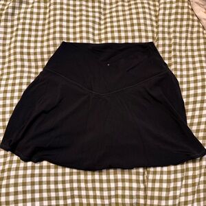 Offline by Aerie Black Crossover Athletic Skort